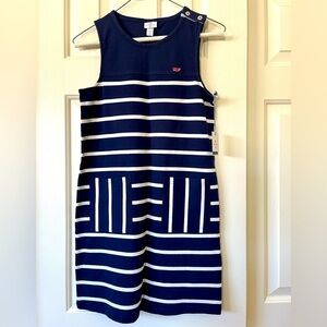 Vineyard Vines for Target Girls Striped Sleeveless crewneck dress, NWT